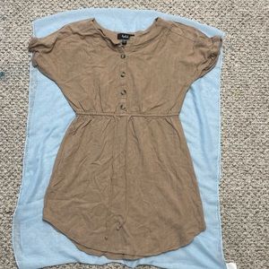 Beige women’s dress